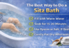 How to do a sitz bath correctly for piles relief explained by Dr. Raviram S., Piles Specialist in Thrissur